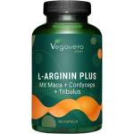 Vegavero L-Arginine Plus | with Maca, Cordyceps & Tribulus [180 капсули]