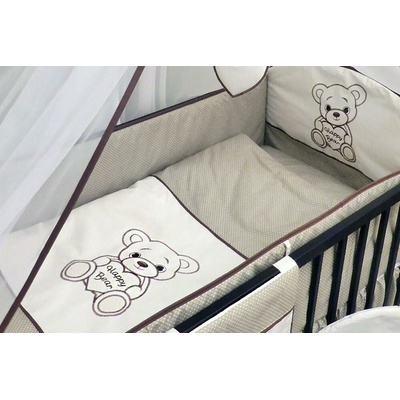 Ankras mantinel HAPPY BEAR béžový