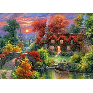 KS Games - Puzzle Hunter: Autumn at the Lake House - 1 000 piese