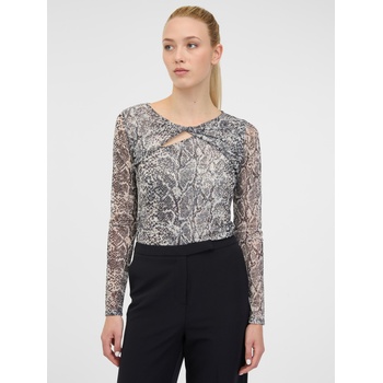 Orsay Черна дамска тениска с дълъг ръкав и десен ORSAY Orsay | Cheren | ЖЕНИ | S