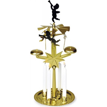 Anjelské zvonenie Zlatá ∅13×28 cm