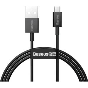 Baseus Кабел за бързо зареждане Baseus, Micro USB, 2A 1м Черен