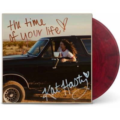 Kat Hasty - Time Of Your Life (Limited Edition) (Maroon Black Swirl Coloured) LP