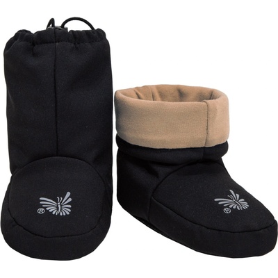 Esito barefoot softshellové capáčky bambus honey černá hnědá