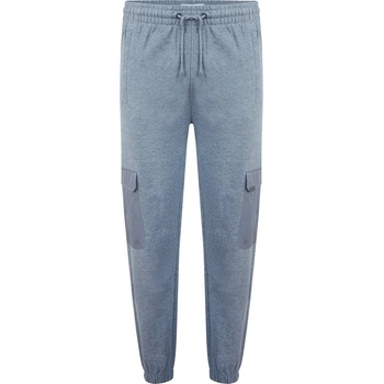 Firetrap Анцуг Firetrap Men's Hybrid Closed Hem Fleece Joggers - Grey Marl