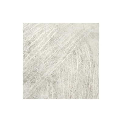 DROPS Brushed Alpaca Silk 35 - perlově šedá