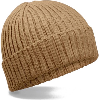 Beechfield dětská pletená bio čepice B 341B písková