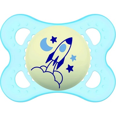 Mam dudlík Night raketa modrá