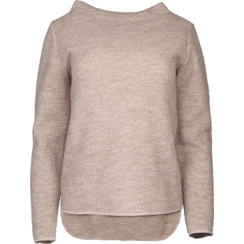 Reiff Дамски вълнен пуловер Reiff Women's Krepp-Pulli Frieda Wool jumper - Savanne (105-2619-0712)