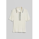 Gant LIGHTWEIGHT RIBBED SS POLO biela