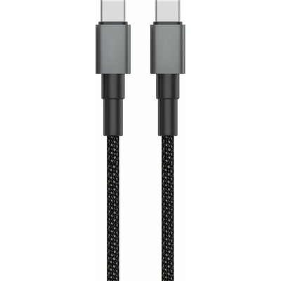Technik MT-CD105 opletený přenosový/nabíjecí USB-C/USB-C 20V 1m černý