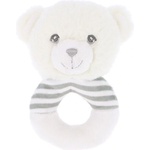 Keel Toys Бебешка дрънкалка Keel Toys Keeleco - Мече, ринг, 14 сm (SE2071)