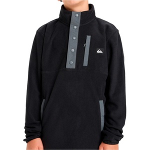 Quiksilver Детски поларен пуловер Quiksilver Kid's No Destination Half Snap Fleece jumper - Black (704-4972-0115)
