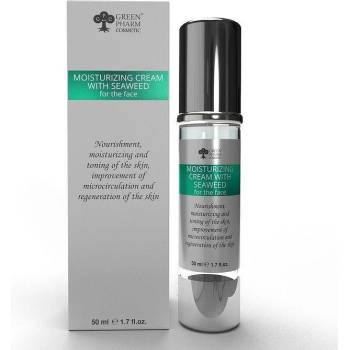 Green Pharm Cosmetic Ukraine Овлажняващ крем с екстракт от морски водорасли за лице, 50 ml. Green Pharm Cosmetic: Moisturizing Cream With Seaweed For The Face