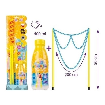 Tuban Hůlka na bublinky a tekutina 400 ml