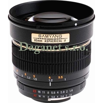 Samyang 85mm f/1.4 Canon