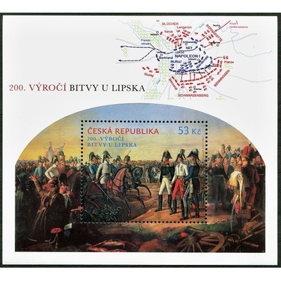 Česká pošta (2013) A 788 ** - Česká republika - 200. výročí bitvy u Lipska