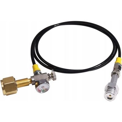 Damtry Hadice k saturátoru 125 cm W21/8-14 Tr21/4 černá – Zboží Dáma