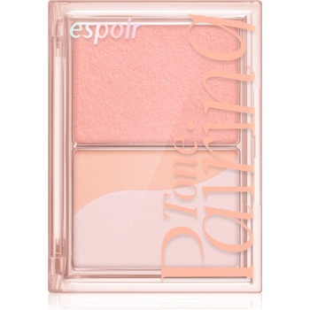 espoir Tone Pairing Cheek трио руж за перфектен външен вид цвят Peach Fizz 9 гр