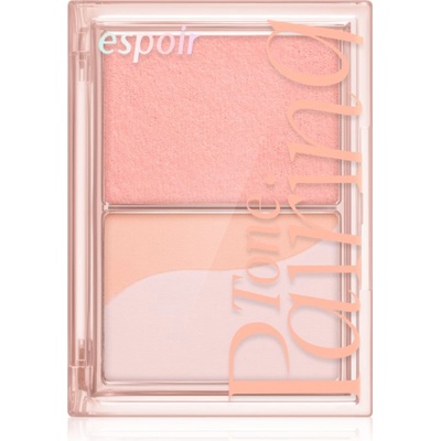 espoir Tone Pairing Cheek трио руж за перфектен външен вид цвят Peach Fizz 9 гр