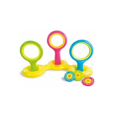 Intex Забавна детска игра intex, С надуваеми дискове, 178 х 102 х 104см, 757510