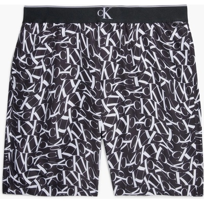 Calvin Klein Бански гащета Calvin Klein Monogram Swim Shorts - Black AOP 0GL