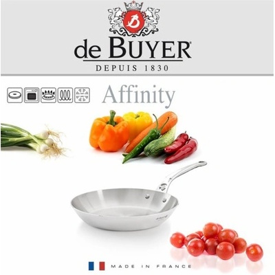 De Buyer Affinity panev nerez 24 cm
