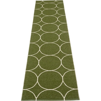 Pappelina Тъмнозелена пътека за открито и закрито 70x300 cm Boo Dark Olive - Pappelina (BOO1J730)