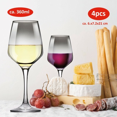 ALPINA pohárov na víno dymové 4 x 350 ml