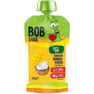 Bob Snail Smoothie Mango Kokos Citron Bez přidaného cukru 120 g