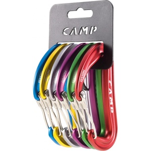 C. A. M. P C. A. M. P. Карабинер с щифт C. A. M. P. Dyon Rack 6 Pack Snapgate carabiner - Multi - размер 6-Pack (321-0256-0111)