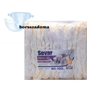 Image 1 of Севар Памперси Севар l -80-100кг. супер нощни (786776556)