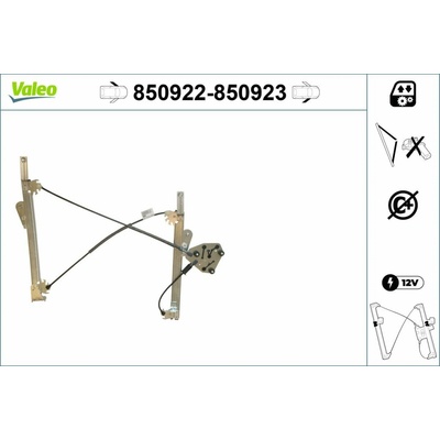 Zvedací zařízení oken VALEO 850922