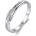 Silenti Jewelry Сребърен пръстен "Постоянство" - 6 - 52мм (16.6мм диам. )