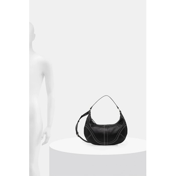 ANSWEAR Кожена чанта Answear. LAB в черно (644.cjk)