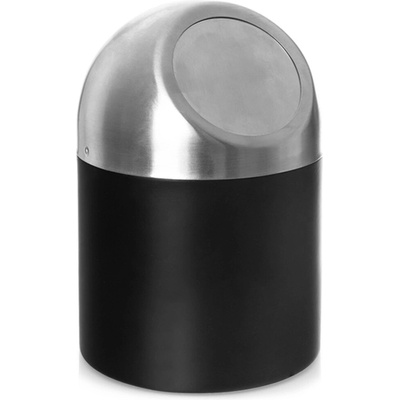 Orion Kôš odpadkový nerez BLACK 1,2 l