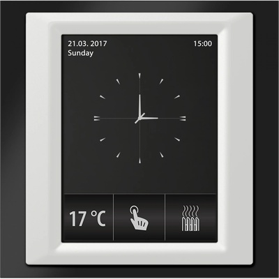 RF Touch-W Сензорно устройство за управление Никел Лед-металик Тъмно сив (RFTW-ANI-BIC-CDG)