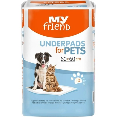My Friend Absorpční podložky 60 × 60 cm 10 ks