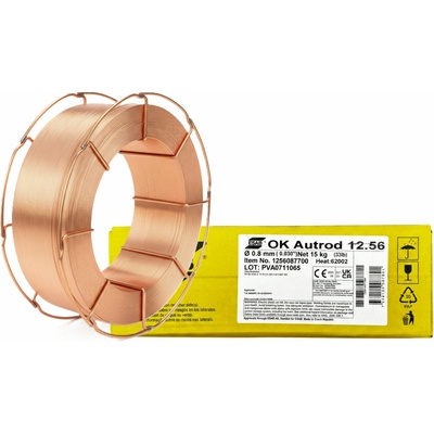 Esab OK Autrod 12.56 Ø 0,8 mm 15 kg cívka