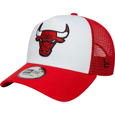 New Era CHICAGO BULLS NBA SIDE PATCH 9FORTY TRUCKER červená biela čierna