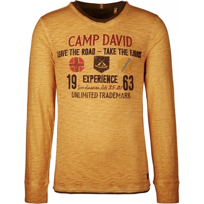 Camp David tričko CCG-1911-3452 s Žlutá