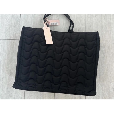 Coccinelle nylon tote černá
