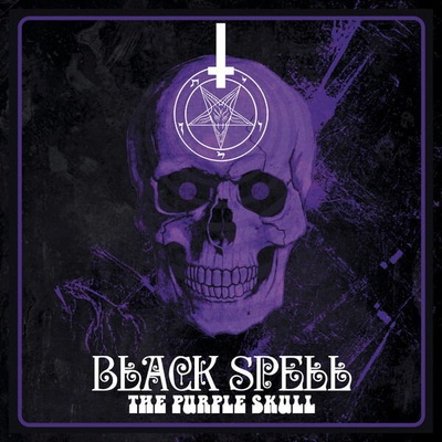 BLACK SPELL - PURPLE SKULL LP