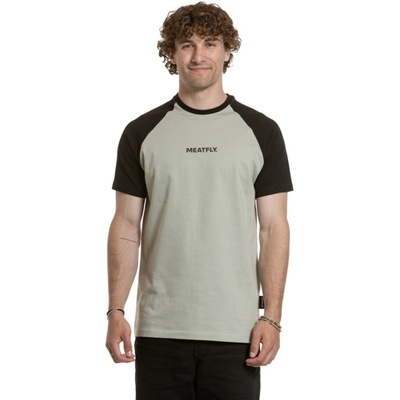 Meatfly Ozzy Raglan zelená/čierne