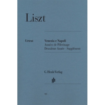 Liszt, Franz Venezia e Napoli