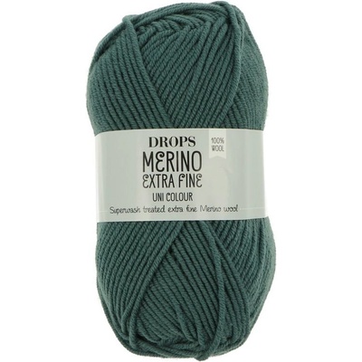Drops Merino Extra Fine Uni Colour 37 modrá petrol