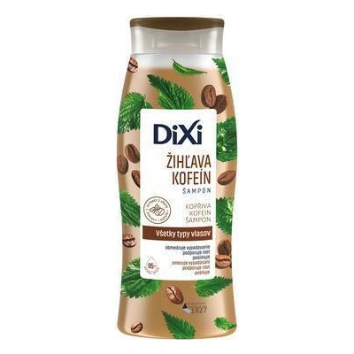 DIXI šampón žíhľava a kofeín proti vypadávaniu vlasov 400ml
