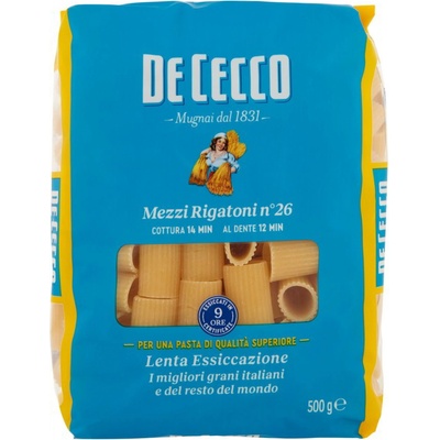 De Cecco Mezzi Rigatoni No.26 0,5 kg