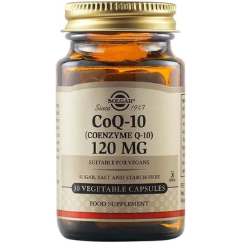 Solgar CoQ-10, 120 mg, 30 растителни капсули, Solgar