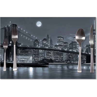 Sablio Prestieranie Nočný New York 2 40x30cm